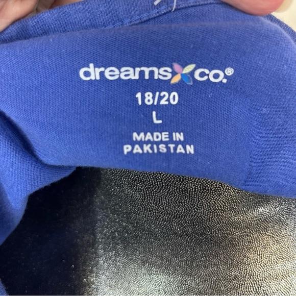 Dreams & Co L (18/20) 2 piece capri pajama set - Picture 6 of 12